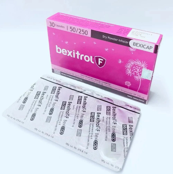 BEXITROL F 50/250 BEXICAP 50/250